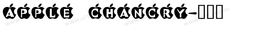 apple chancry字体转换